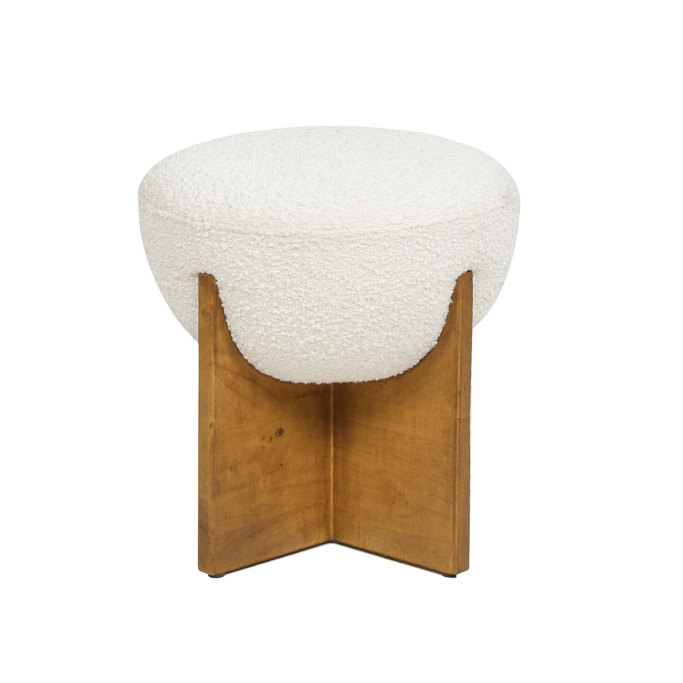 Bali - Round Upholstered Ottoman Jennifer Taylor Home