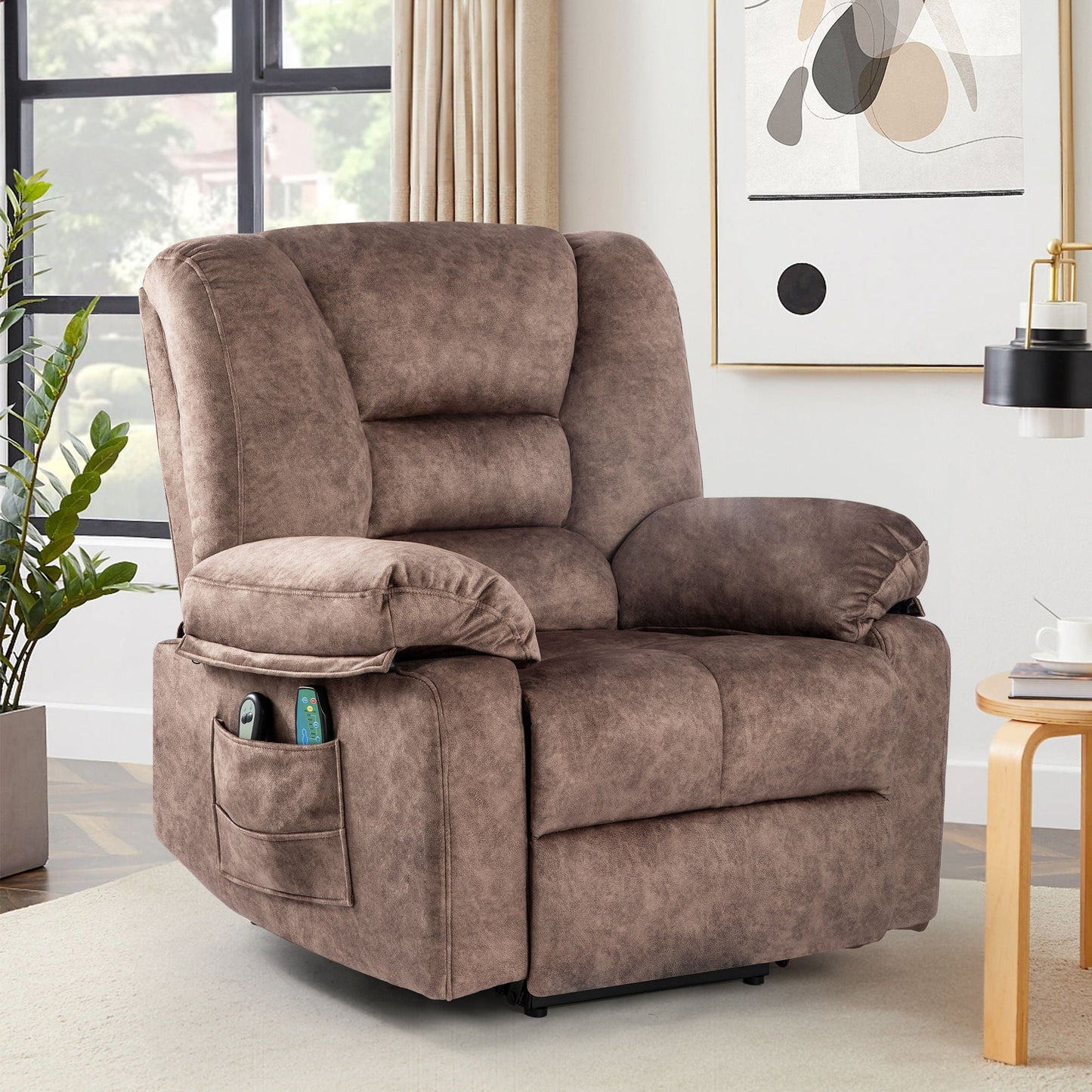 Power Lift Recliner Chair Sofa With Massage Home Essentials