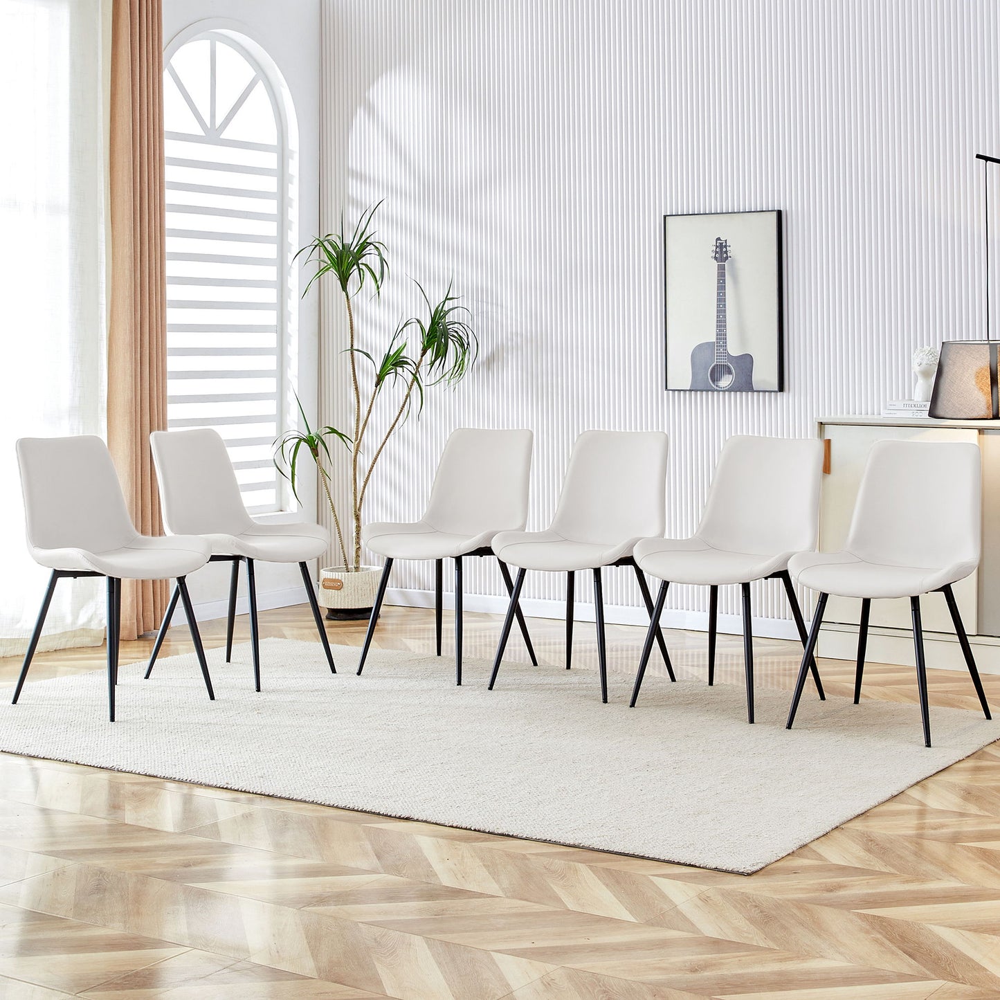 Modern Medieval Style Restaurant Cushioned Chairs With Suede Backrests Home Essentials