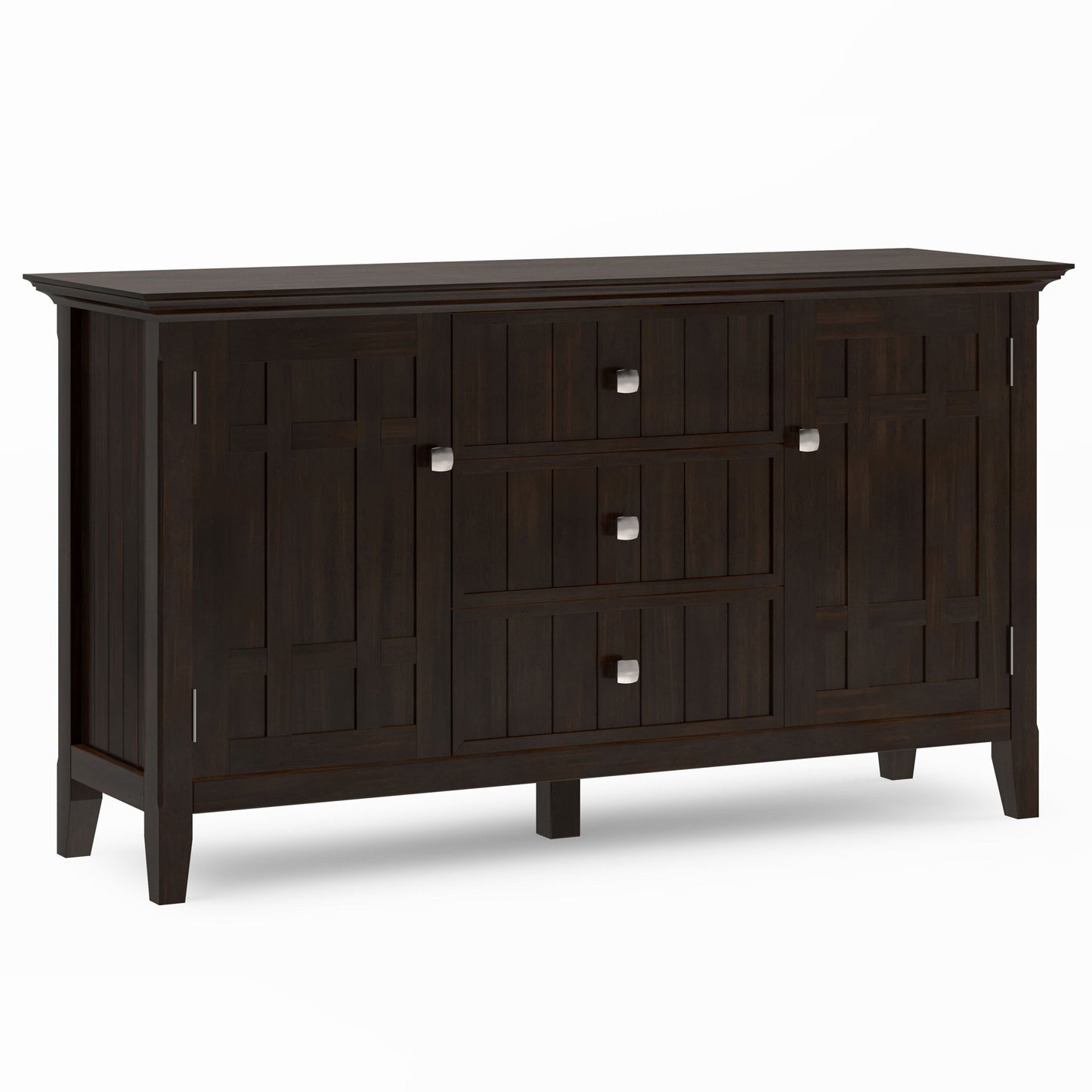 Bedford - Sideboard Buffet - Dark Tobacco Brown Simpli-Home