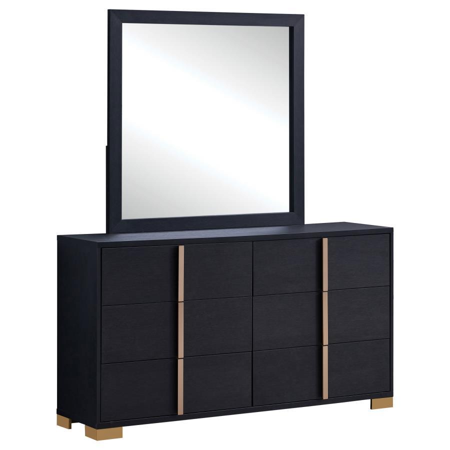 Marceline - 6-Drawer Dresser With Mirror Coaster Fine Furniture