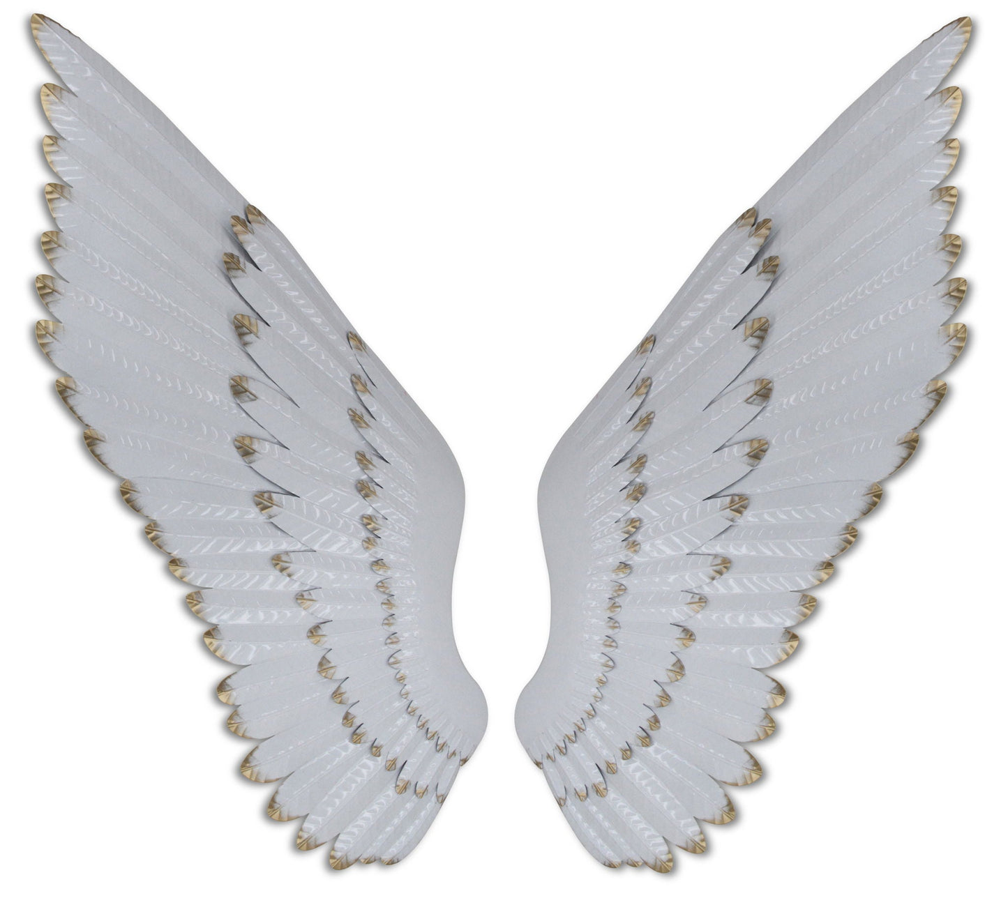 16x40 Metal Wall Decor - Pearl Silver Classy Art