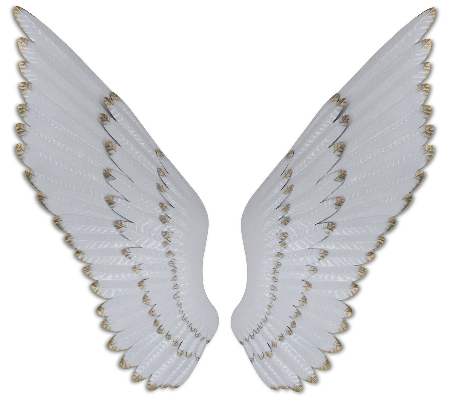 16x40 Metal Wall Decor - Pearl Silver Classy Living