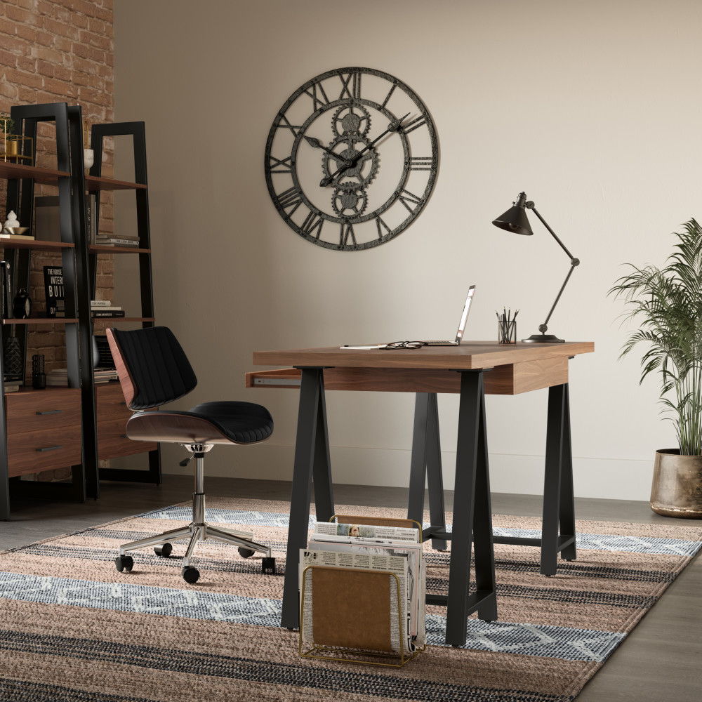 Sawhorse - Handcrafted Solid Desk Simpli-Home
