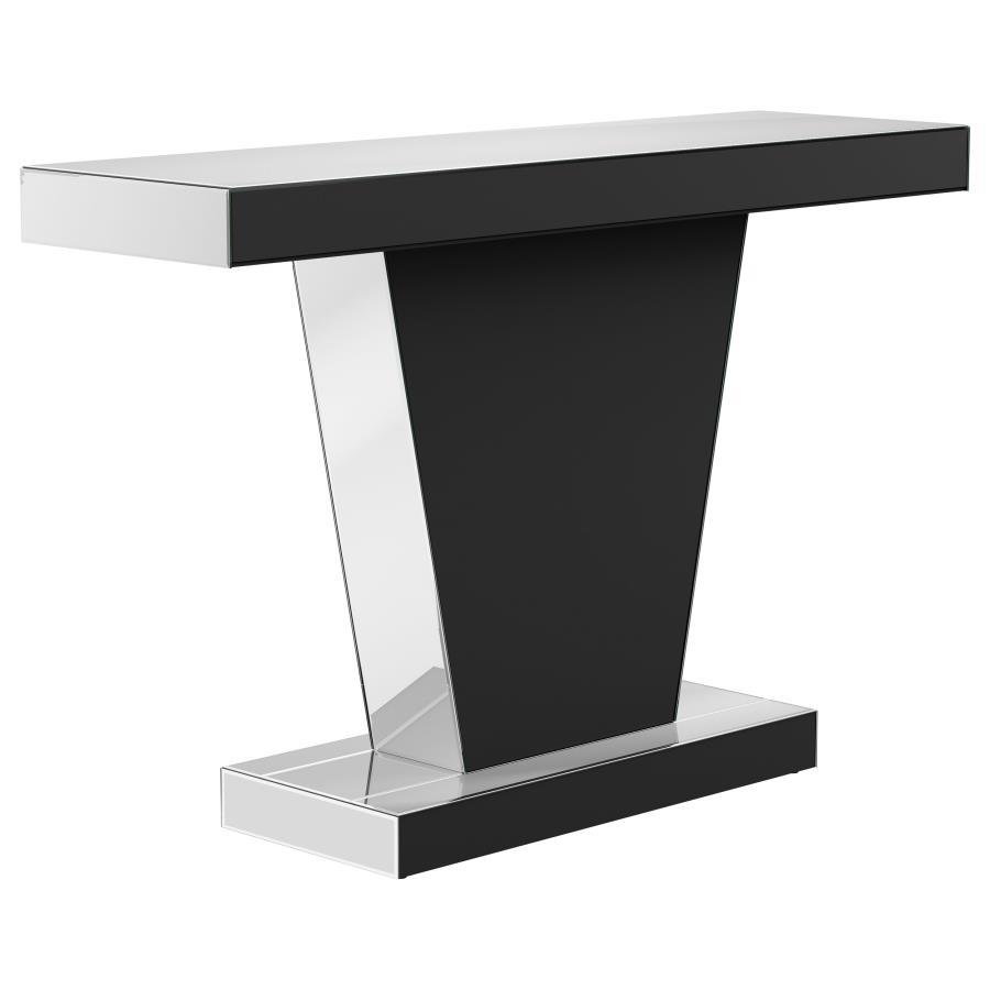 Crocus - Rectangular Mirrored Entryway Console Table - Silver CoasterEssence