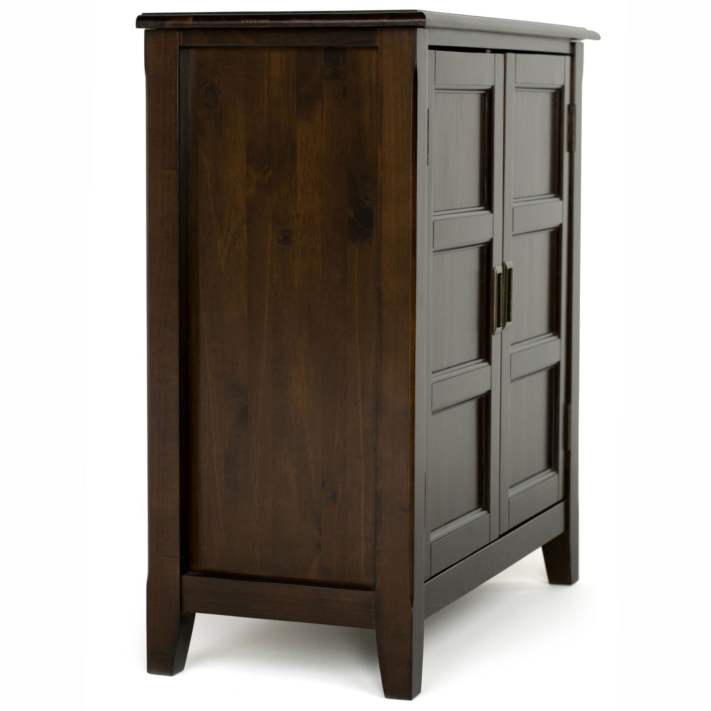 Burlington - Handcrafted Low Storage Cabinet Simpli-Home