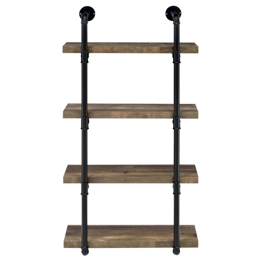 Elmcrest - 4-Shelf Wall Bookshelf CoasterEveryday