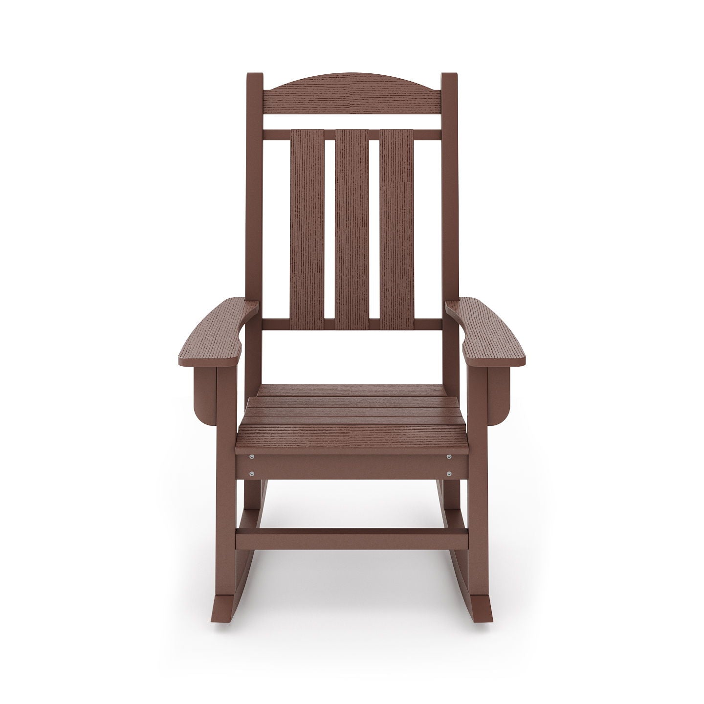 Traditional Porch Rocker Classic HDPE Poly Lumber For Porch, Patio, And Garden Comfort Home Essentials
