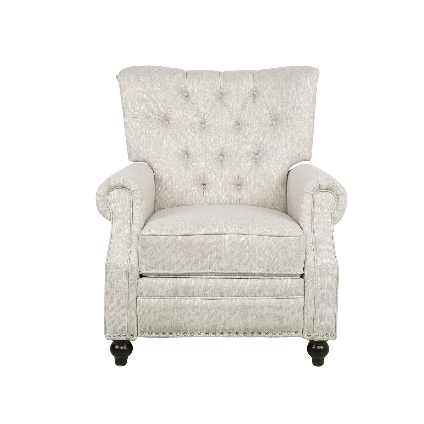 Welch - Contemporary Tufted Pushback Recliner Noble House