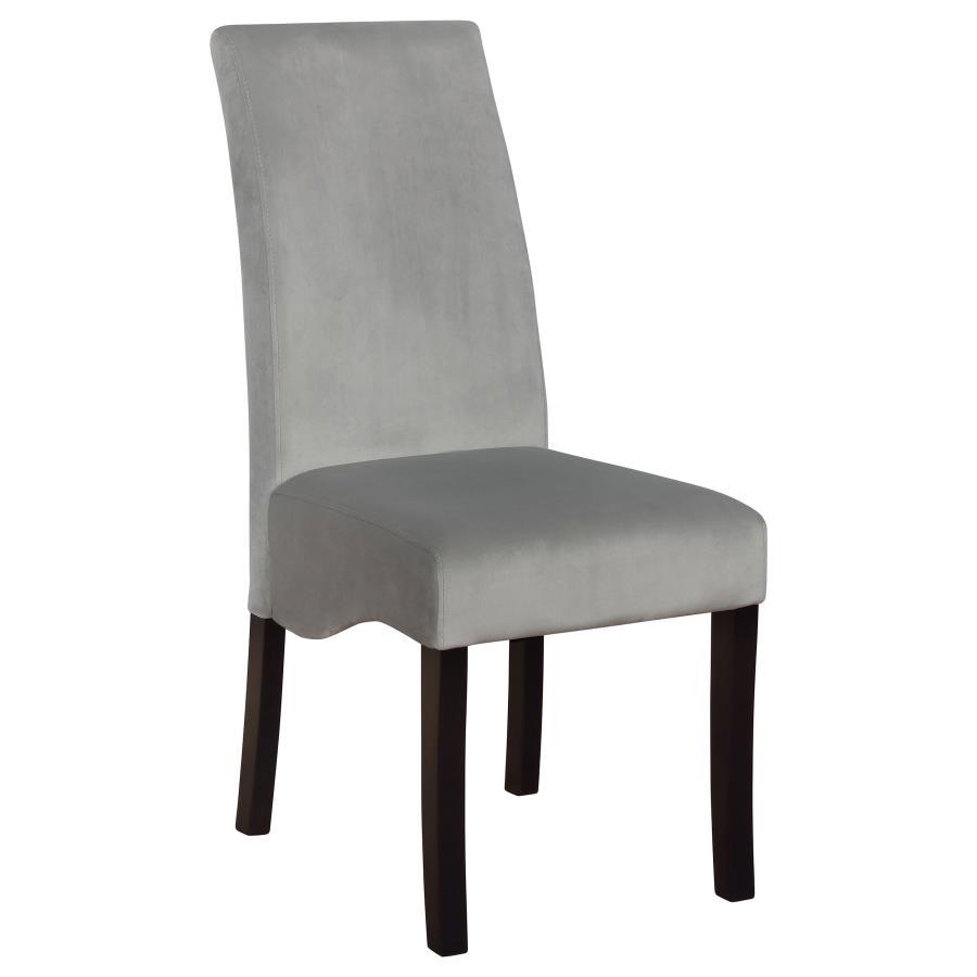 Stanton - Upholstered Dining Side Chairs (Set of 2) - Gray CoasterEssence