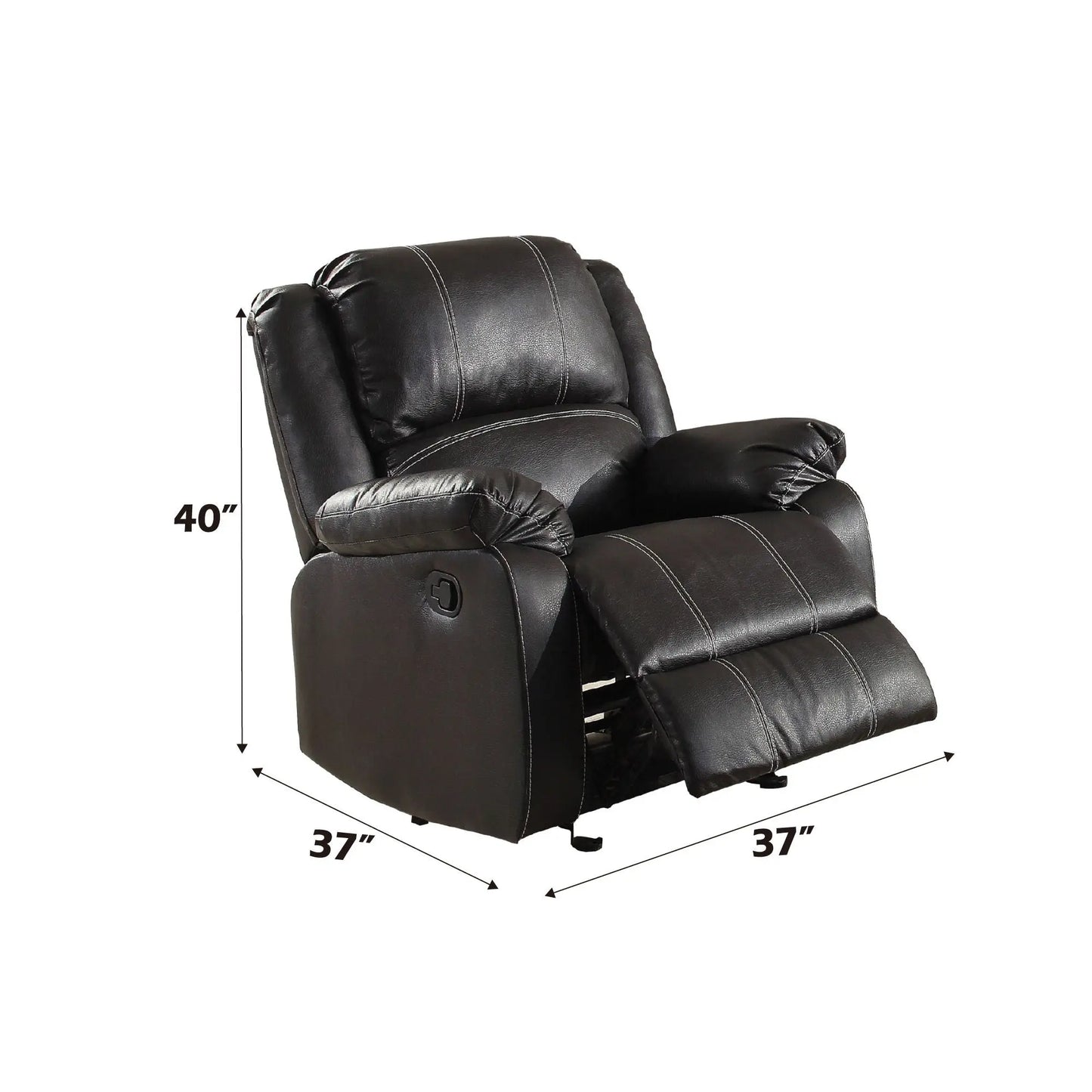 Zuriel - Synthetic Leather Recliner Chair Acme
