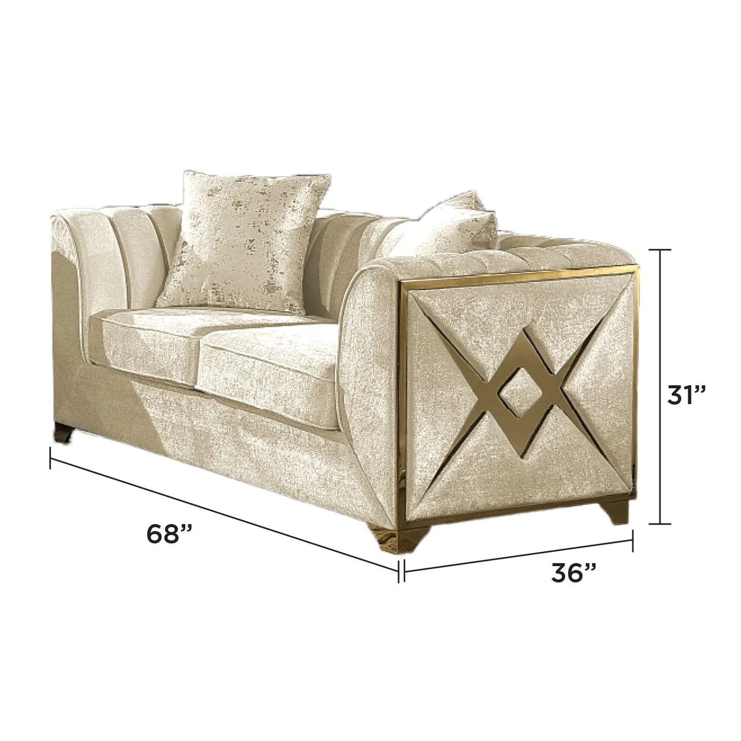 Velencia - Loveseat Matrix Furniture Group