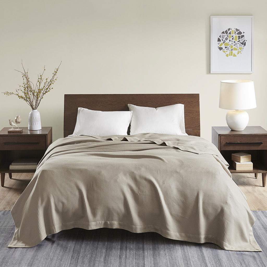Full Egyptian Blanket - Khaki Madison Park