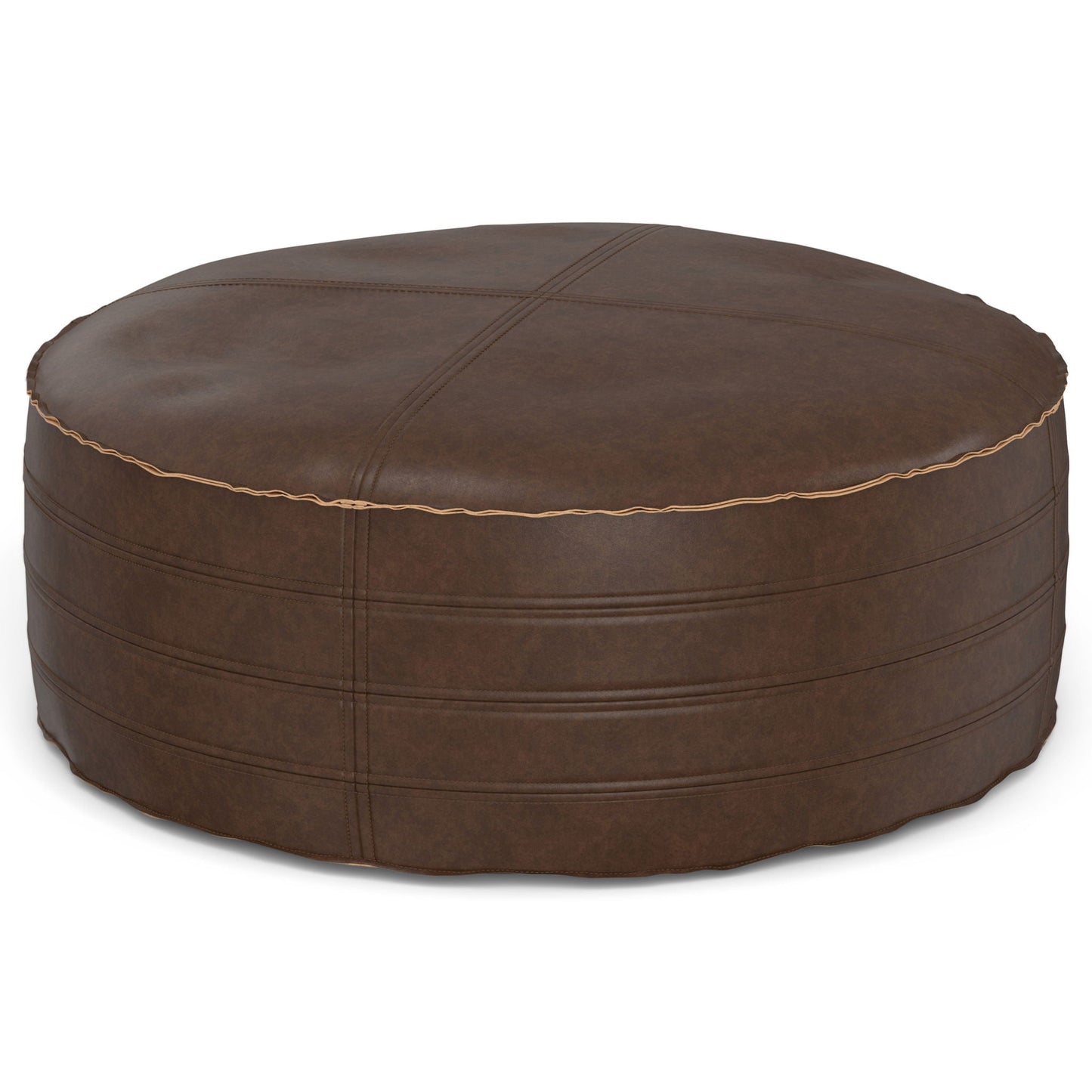 Brody - Round Pouf Simpli-Home