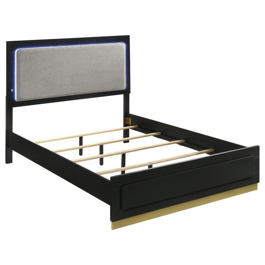 Caraway - Wood LED Panel Bed Coaster Fine Furniture