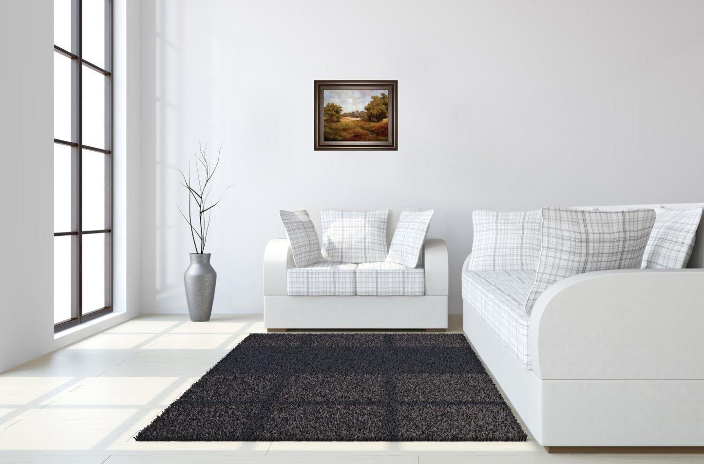 Peaceful Retreat I By Baynes, M - Framed Print Wall Art - Green - Snoozhouse