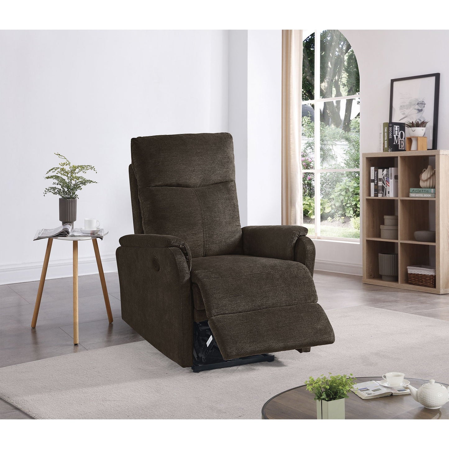 Recliner Chair With Power Function Easy Control Big Stocks, Recliner Single Chair For Living Room, Bed Room Refined Comfort