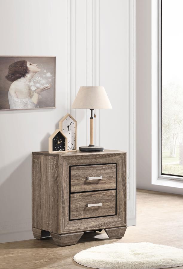 Kauffman - 2-Drawer Nightstand CoasterEveryday