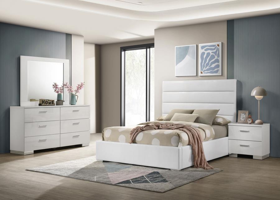 Felicity - Upholstered Bedroom Set Coaster Fine Furniture