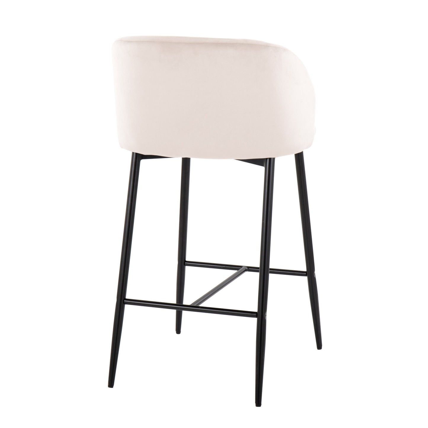 Fran - Contemporary Fixed Height Counter Stool (Set of 2) Lumi Source