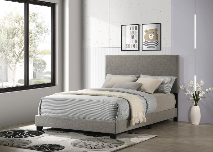 Dorian - Upholstered Panel Bed CoasterEveryday