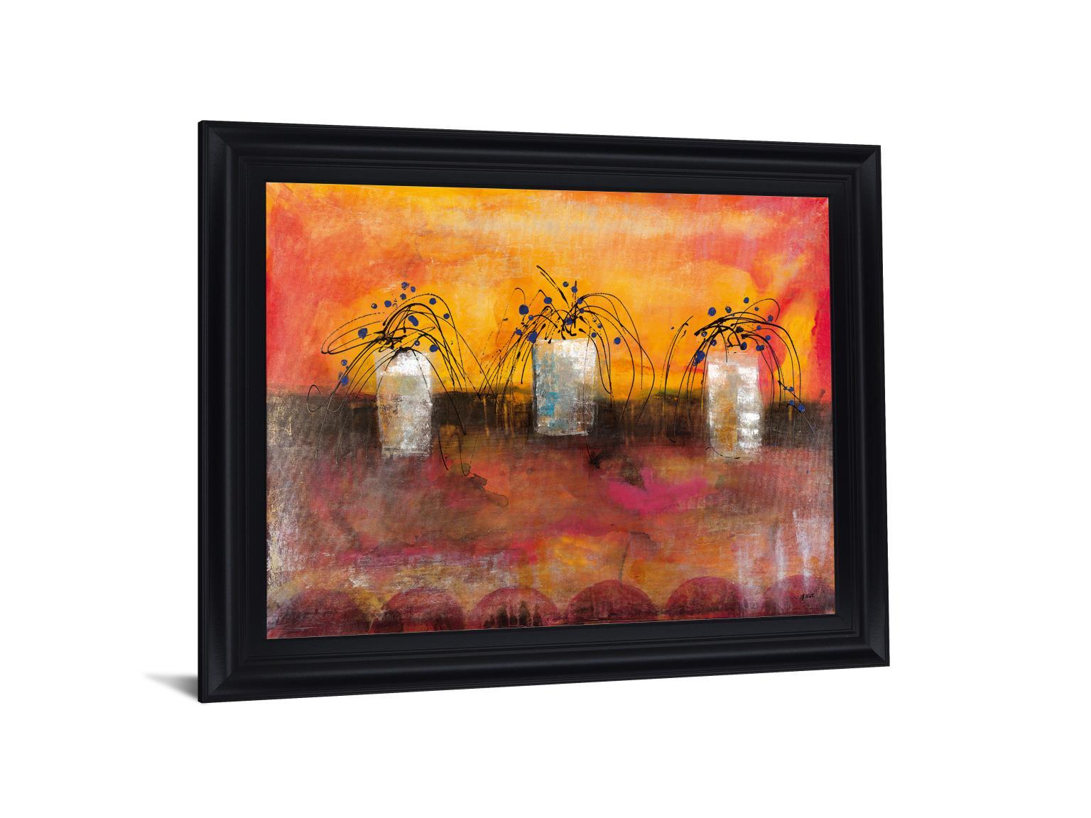 Sunlit Trio - 28" x 34" Framed Wall Art Classy Art