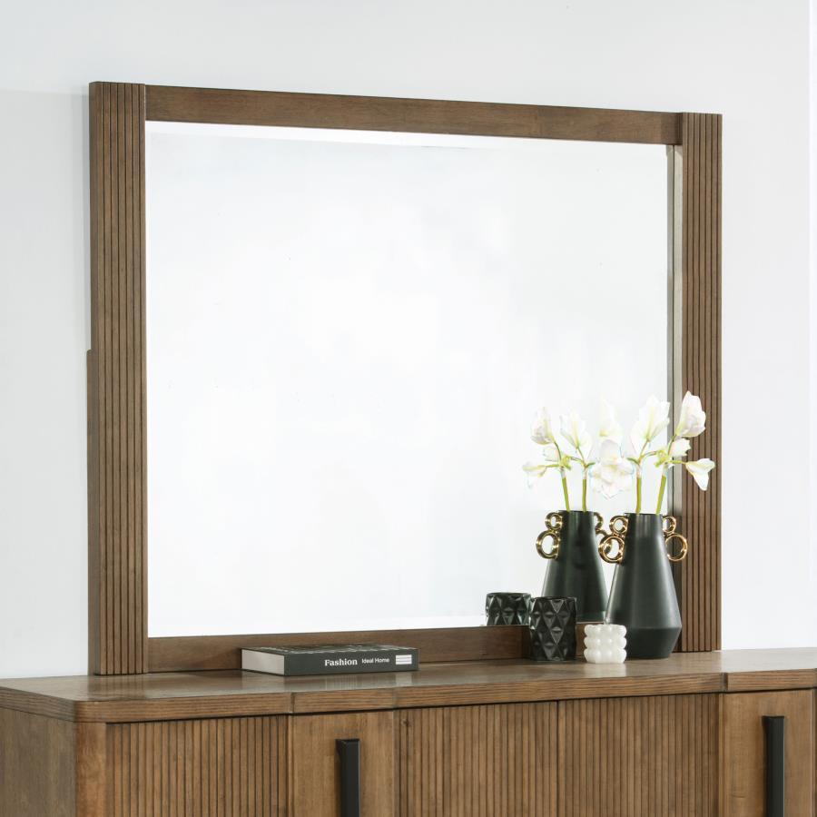 Terrace - Dresser Mirror - Ash Brown Coaster Fine Furniture