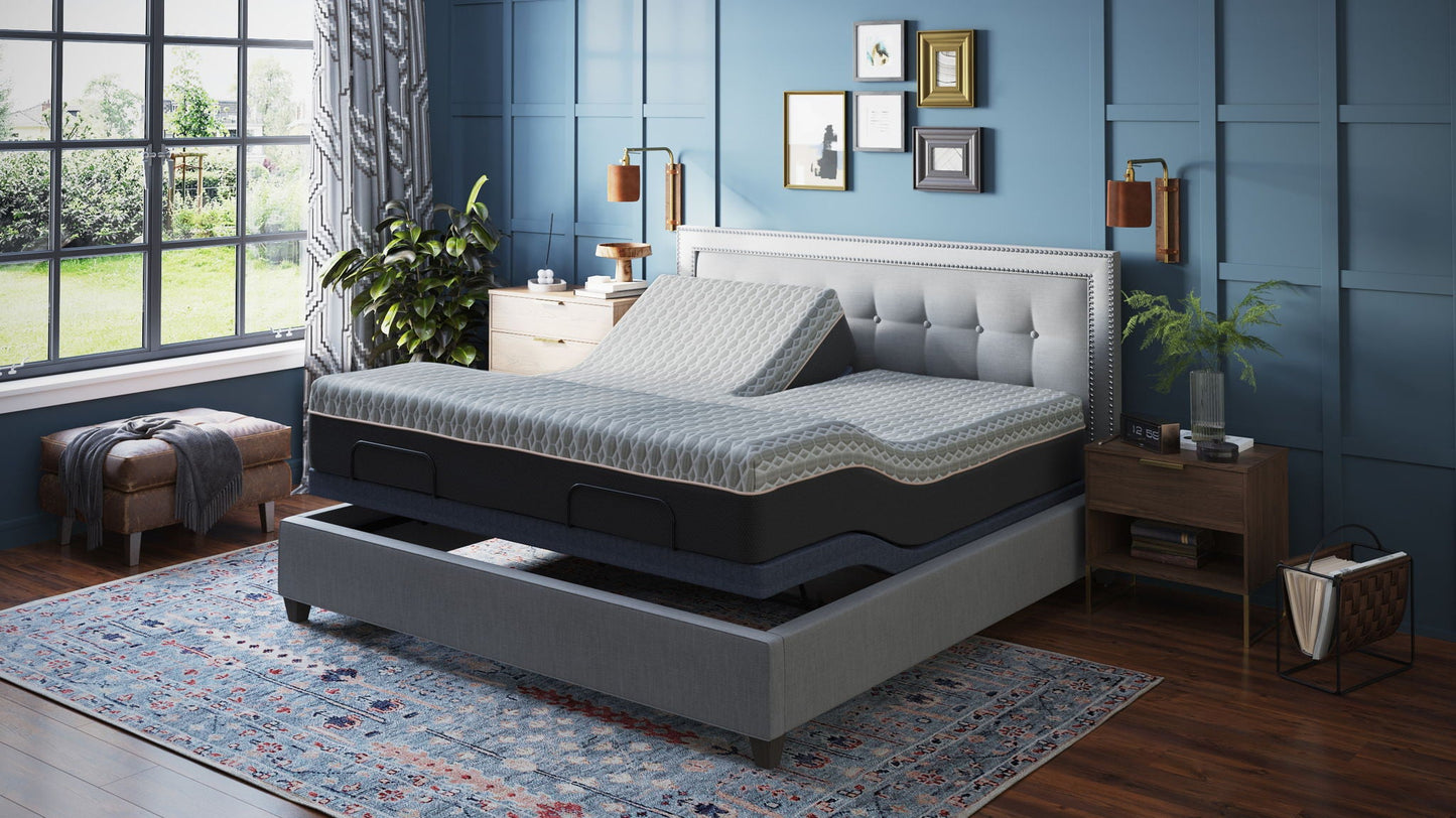 Bt3000 - Flex Head Adjustable Bed Base With Head And Foot Position Adjustment BedTech