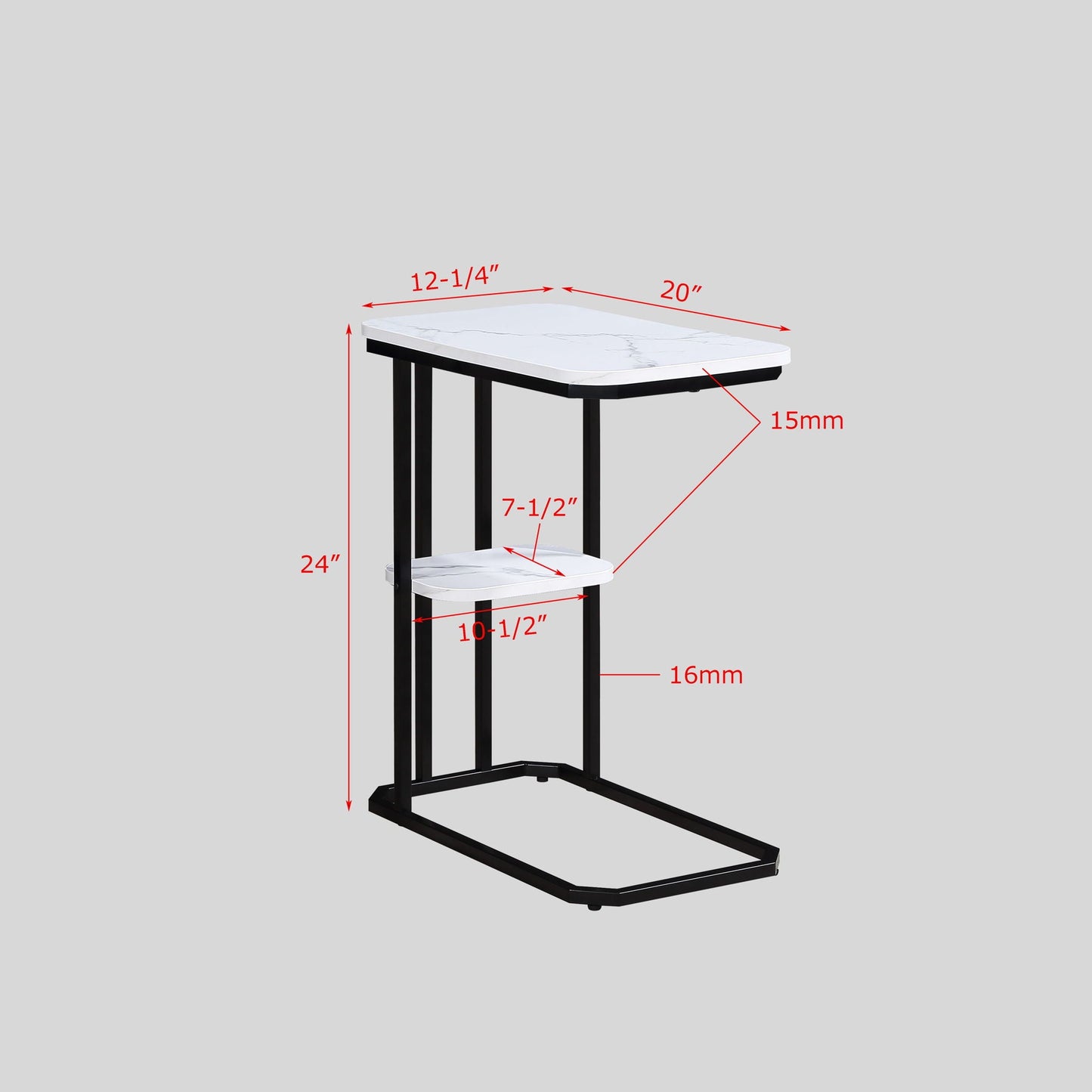 Ida - Chairside Table Crown Mark