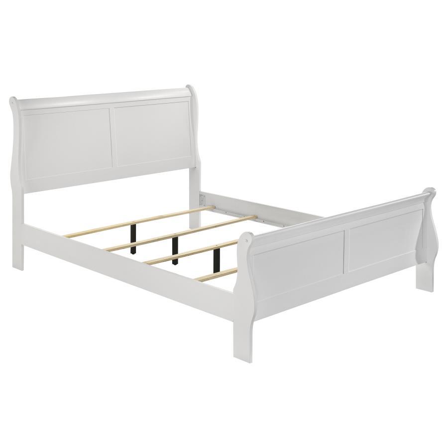 Louis Philippe - Panel Sleigh Bed CoasterEveryday