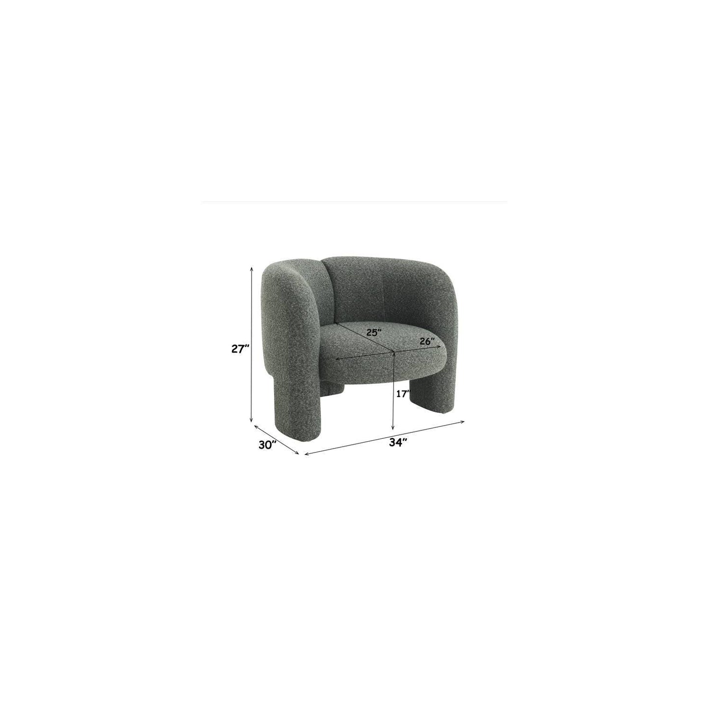 Pemba - Accent Chair - Green Acme