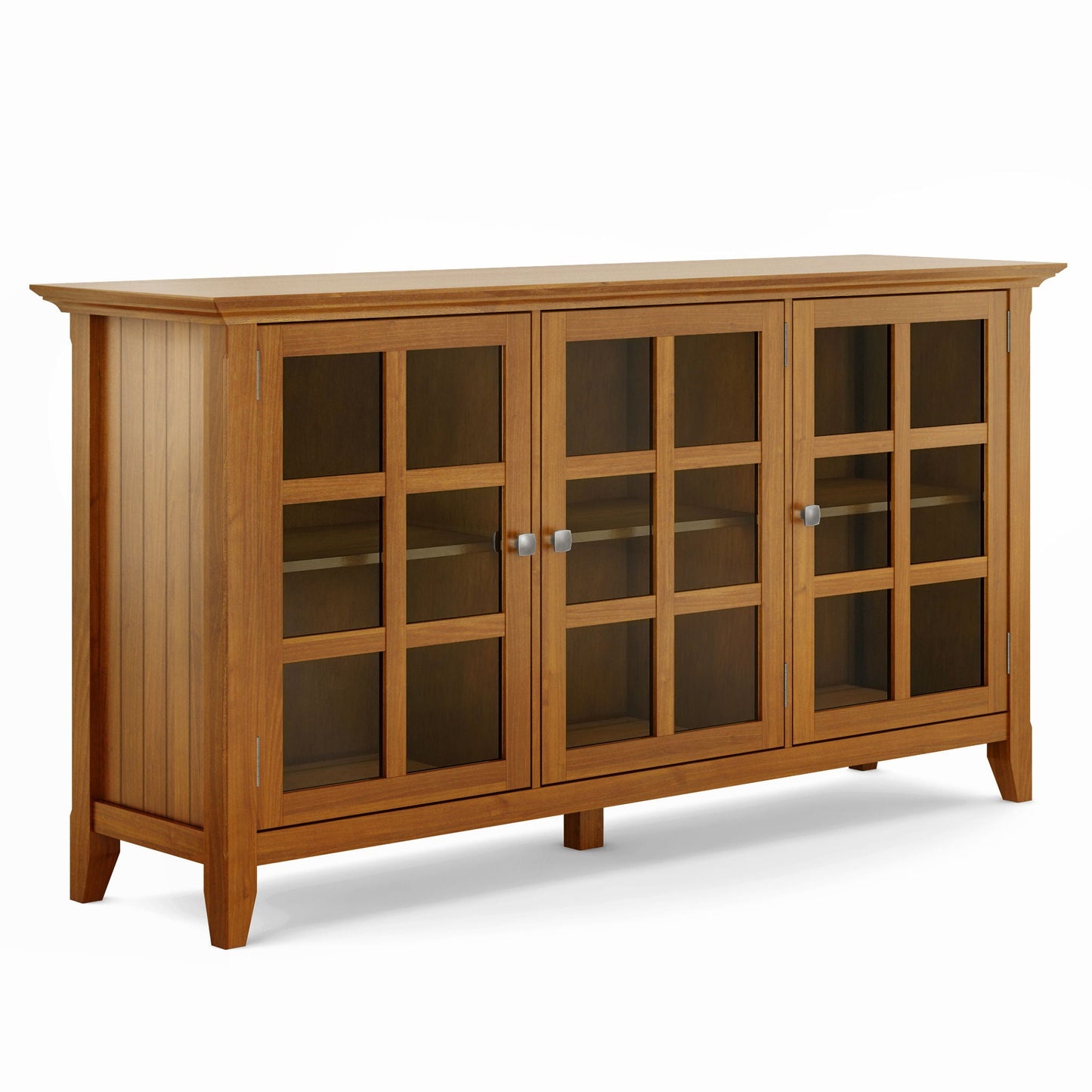Acadian - Wide Storage Cabinet Handcrafted Simpli-Home