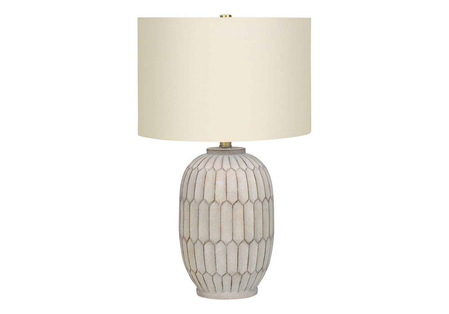 Table Lamp, Lighting, Transitional - Cream 8th Street