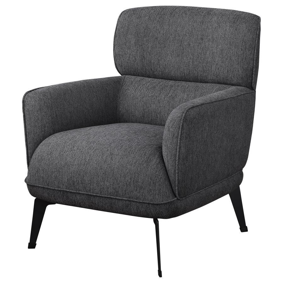 Andrea - Upholstered Crecent Arm Accent Chair Coaster Fine Furniture