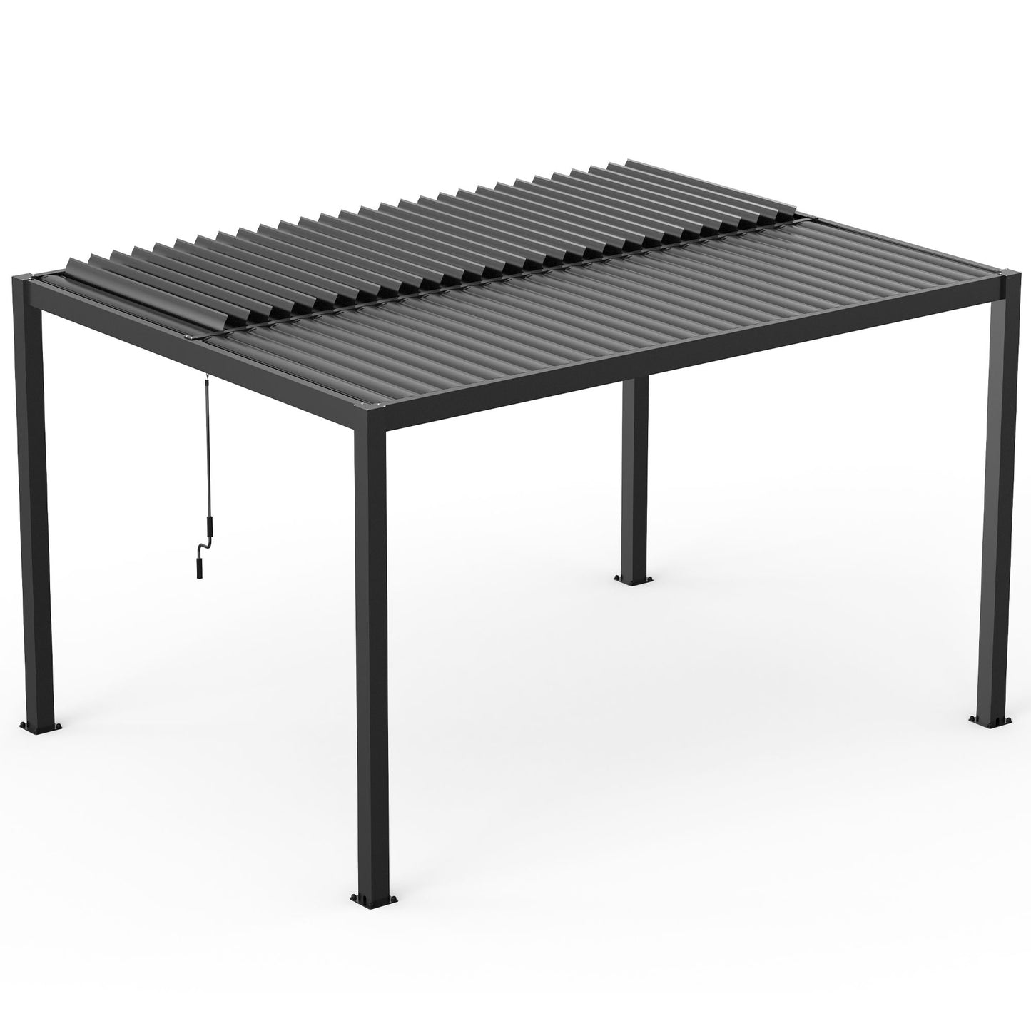 Louver Pergola Aluminium Frame & Louvers Home Essentials