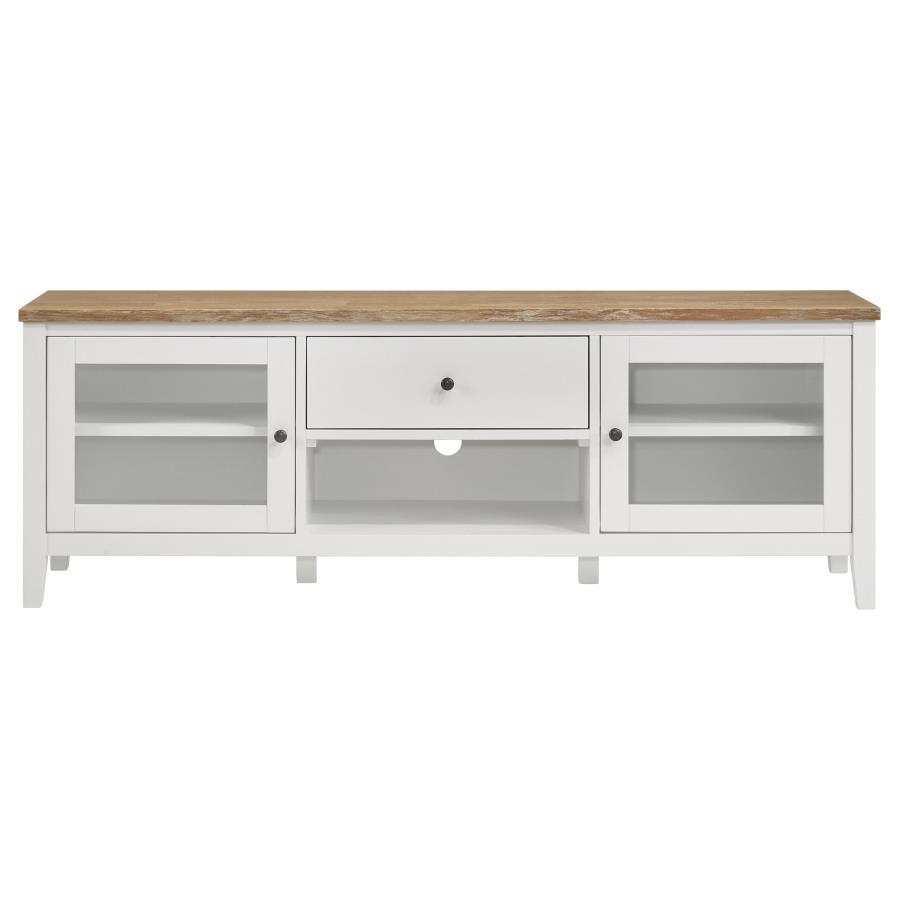 Hollis - 3 Piece TV Stand Entertainment Center - White Coaster Fine Furniture