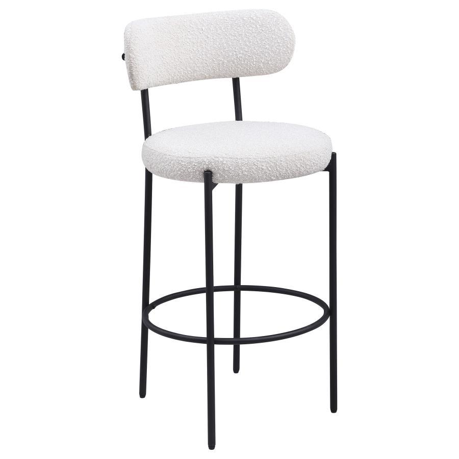 Viola - Boucle Upholstered Bar Stool (Set of 2) Coaster Fine Furniture