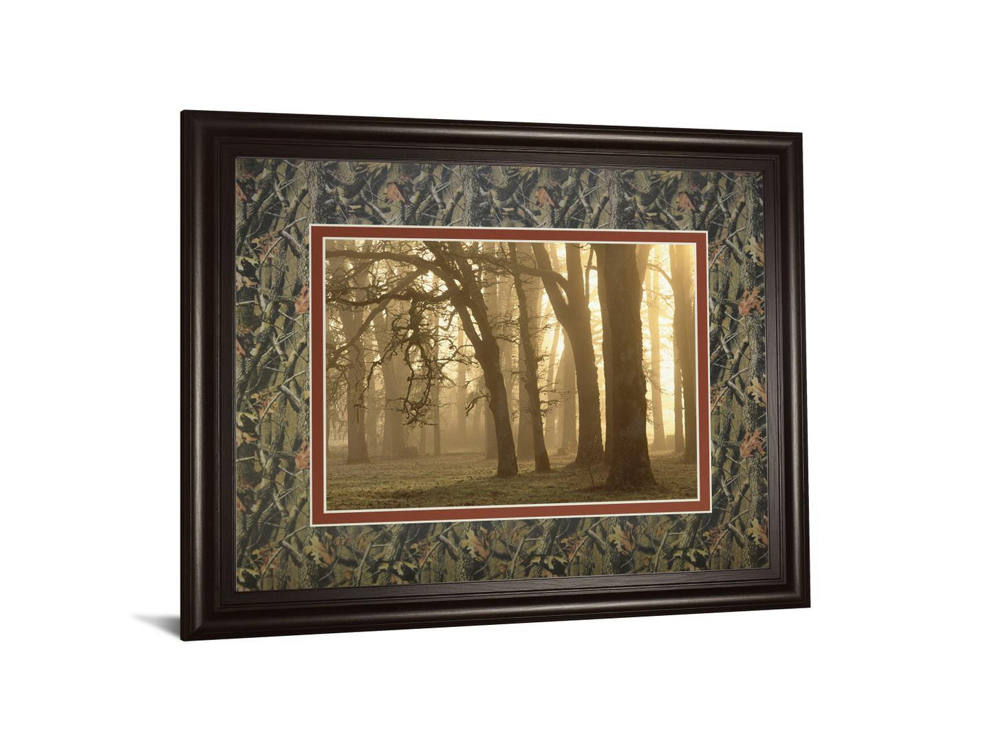 Woodland Sweep By Dennis Frate - Framed Print Wall Art - Black Classy Art