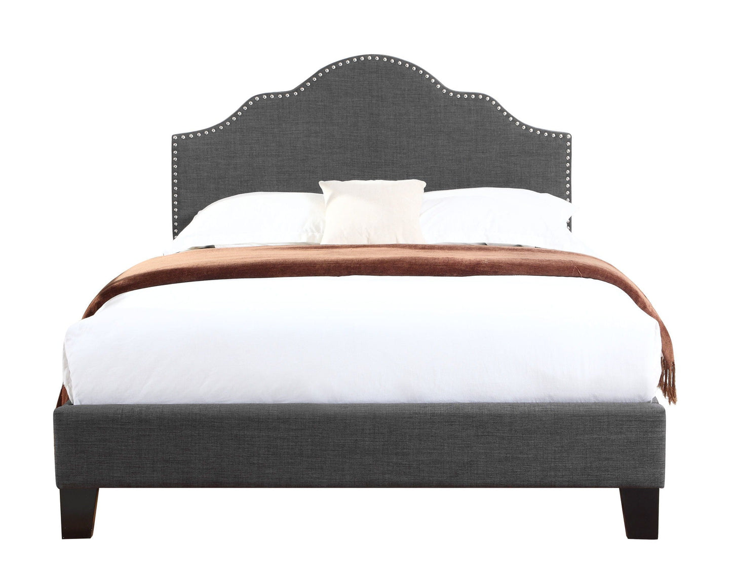 Kopa - Fabric Upholstered Bed Emerald Home