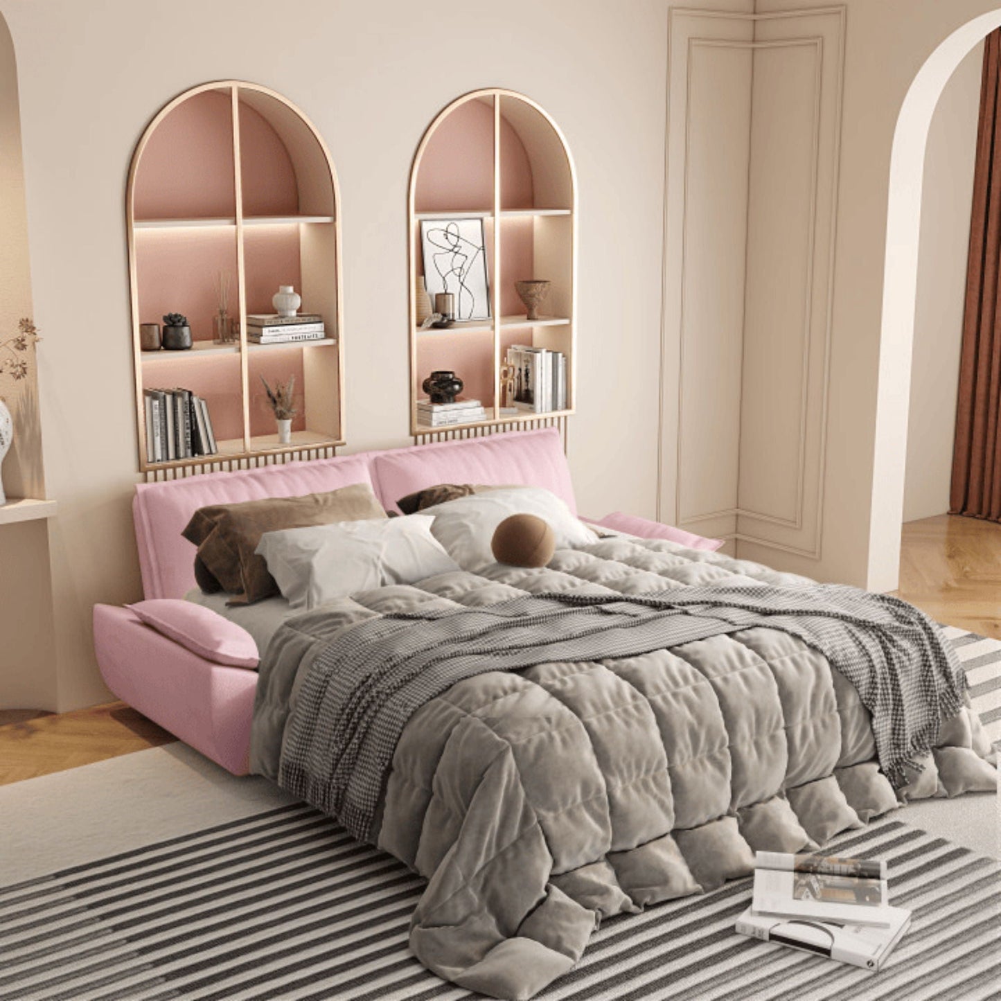 Pull Out Sleeper Sofa Bed, 3 In 1 Multi Functional Home Essentials