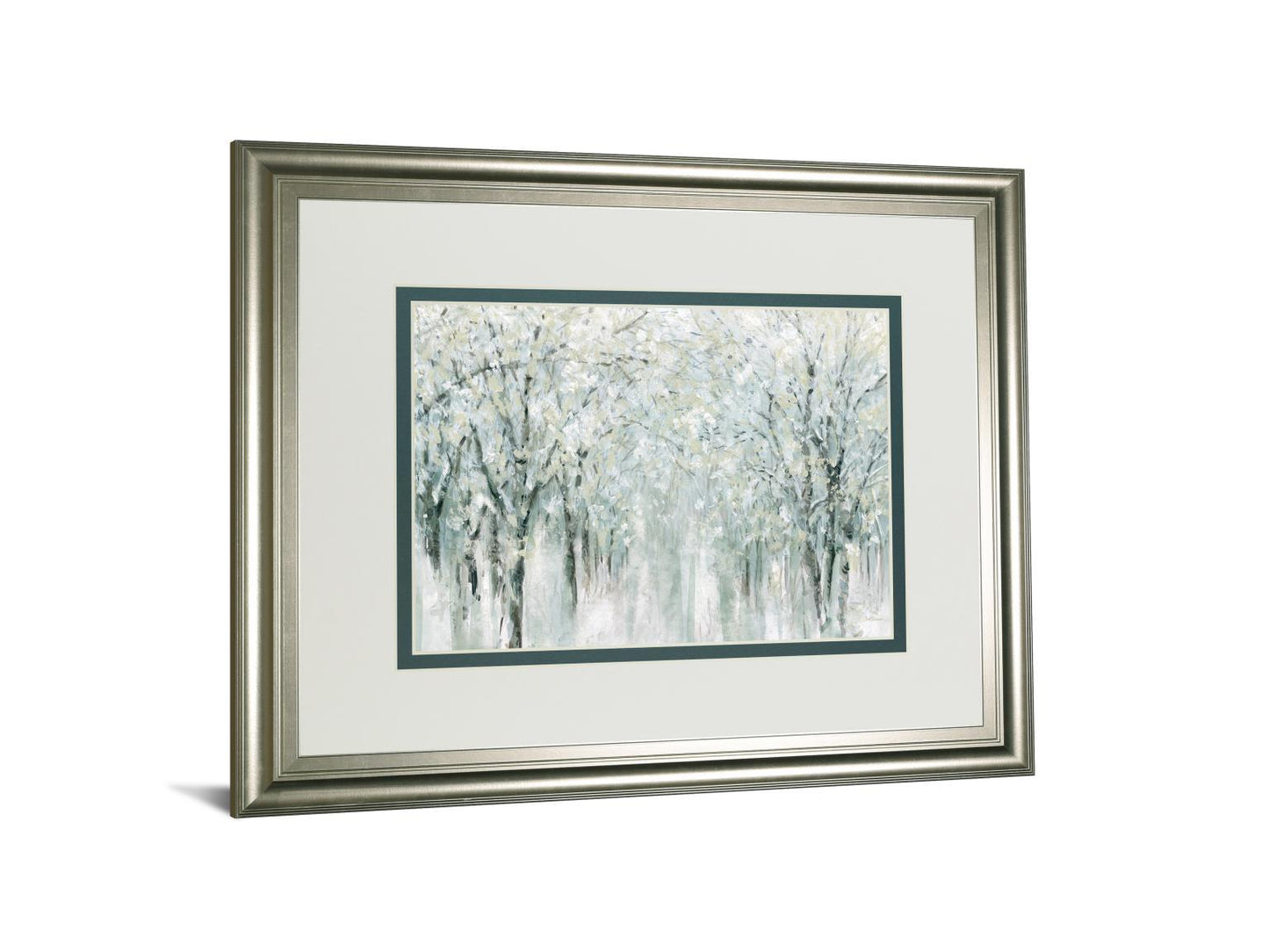 Winter Mist By Carol Robinson - Framed Print Wall Art - White Classy Living