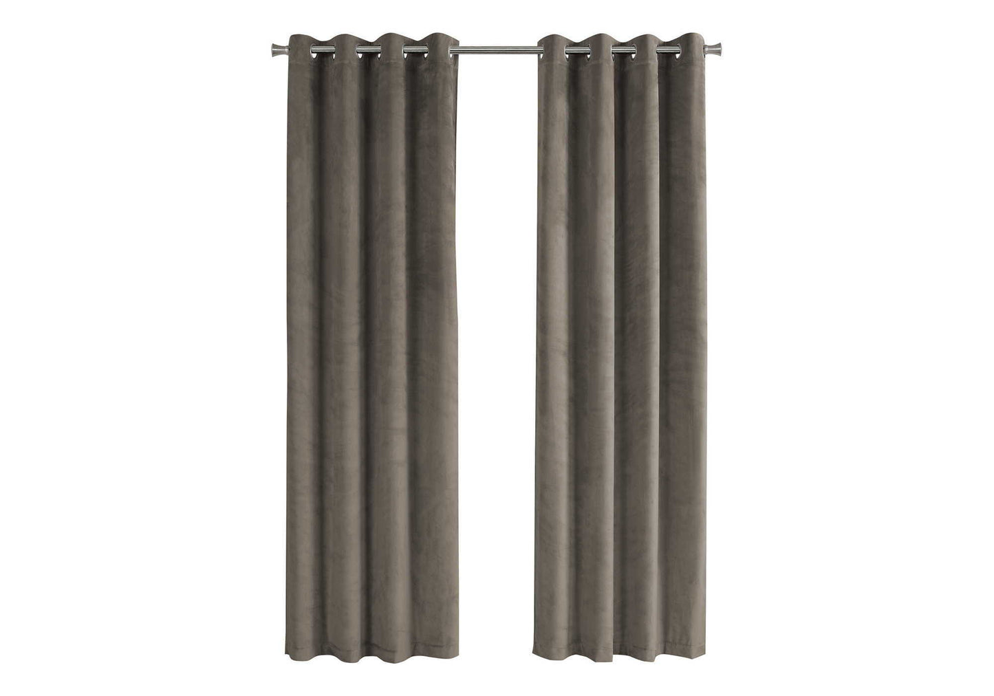2 Pieces Set, Curtain Panel, Room Darkening, Grommet, Contemporary & Modern 8th Street
