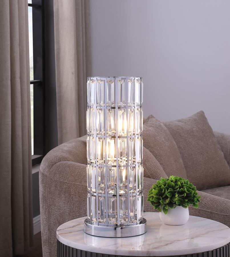 Wanda - Crystal Shade Bedside Table Lamp Coaster Fine Furniture