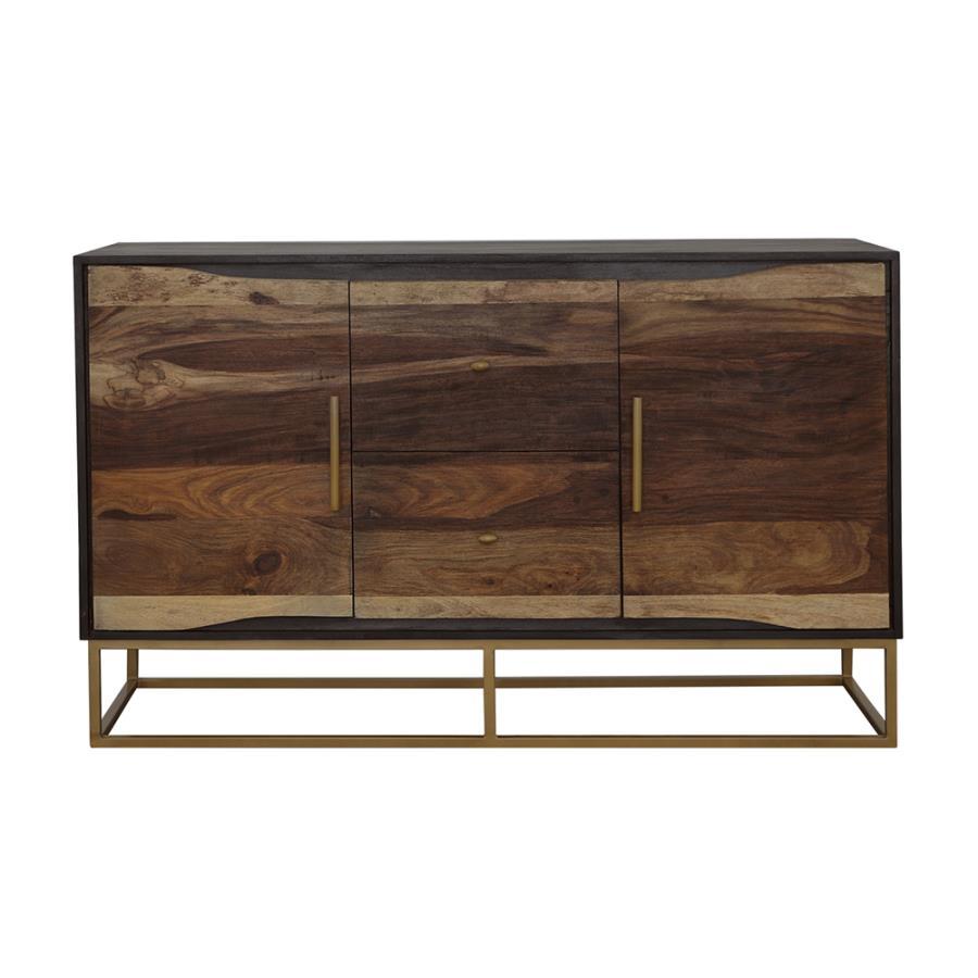 Zara - 2-Door Wood Accent Storage Cabinet CoasterElevations