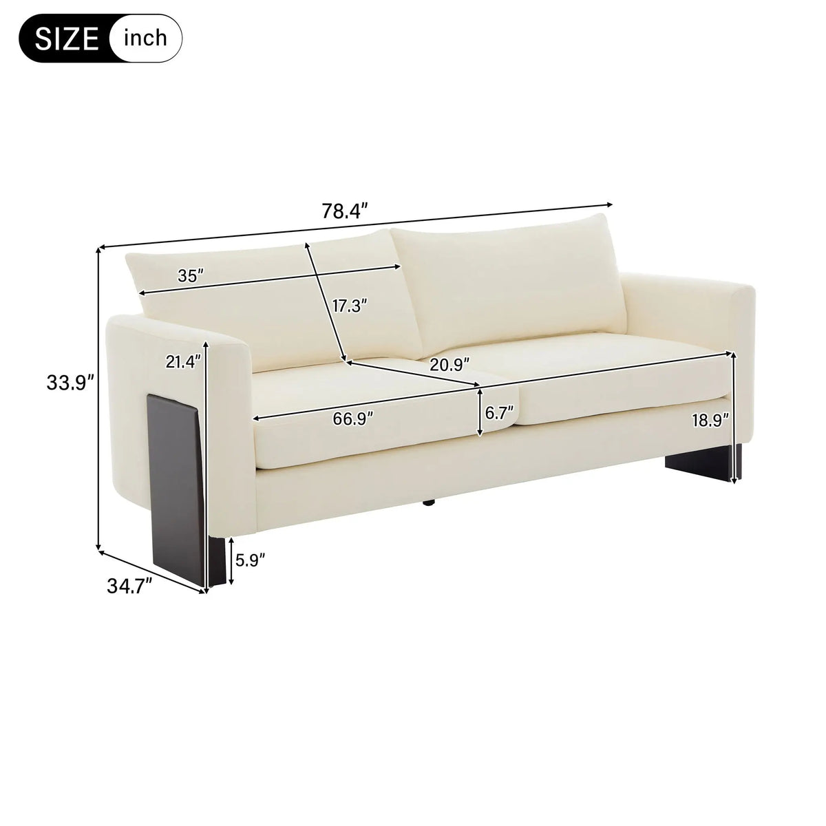 Cozy Sofa Set Oversized Comfy Cloud Sofa Group Noble House