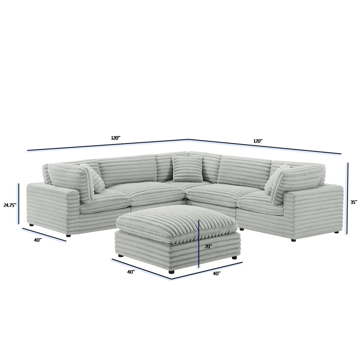 Jenny - Modular Sectional Ridgecrest Home