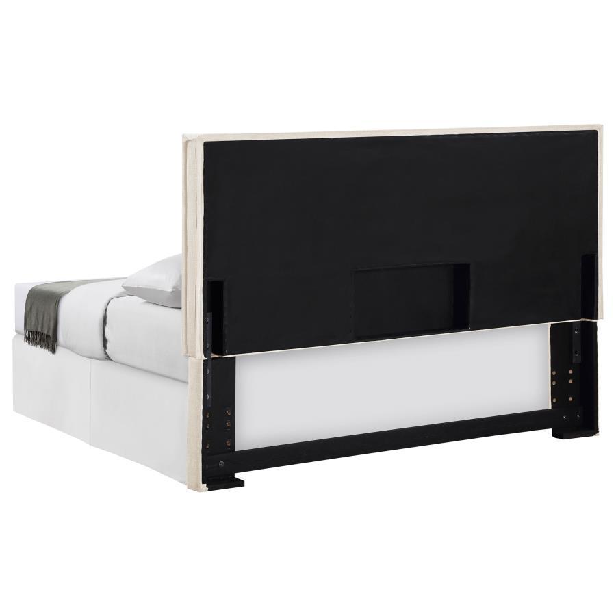 Izzy - Upholstered Panel Headboard CoasterEveryday