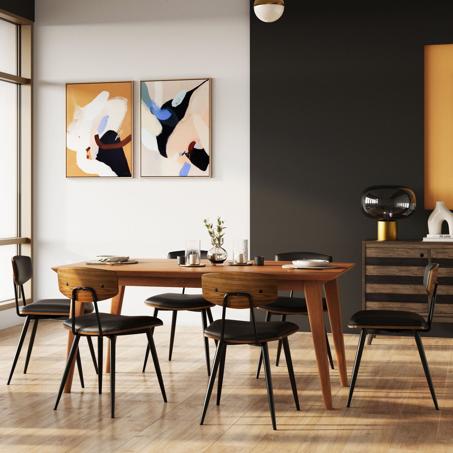 Mavis - Upholstered Dining Chair (Set of 2) Simpli-Home