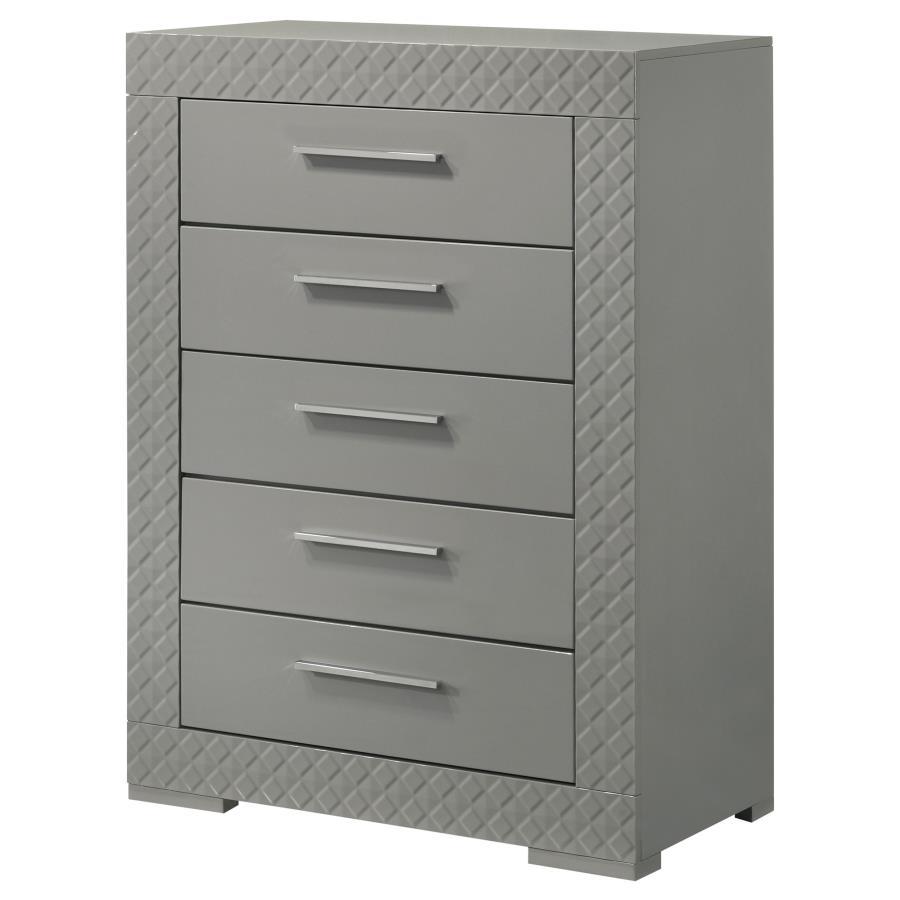 Ives - 5-Drawer Bedroom Chest Coaster Fine Furniture