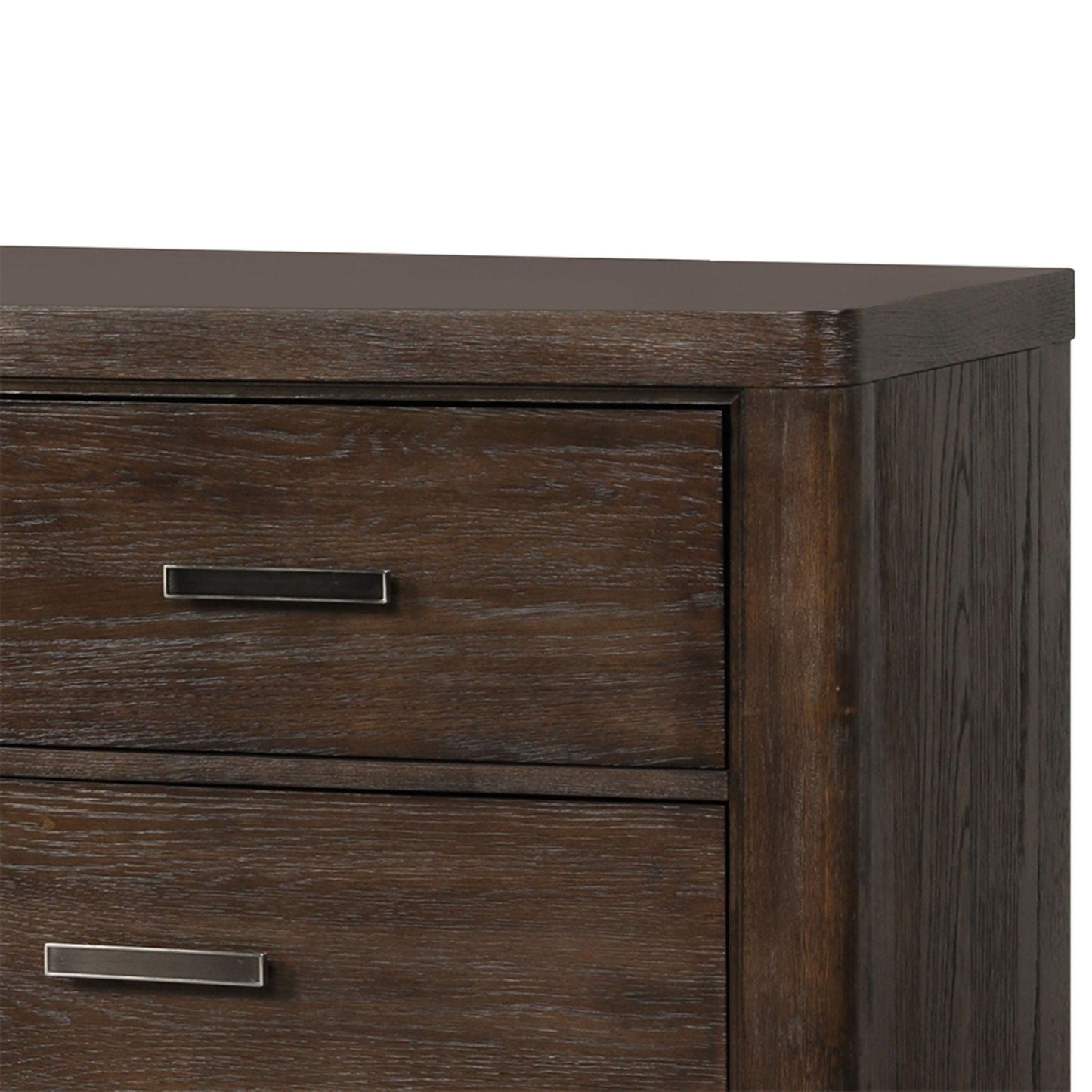 6 Drawer Dresser - Antique Brown Bernards Furniture